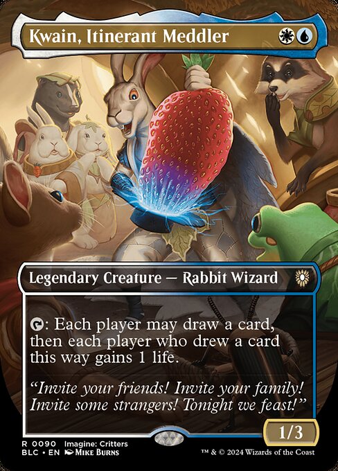 Kwain, Itinerant Meddler [Bloomburrow Commander - 90]