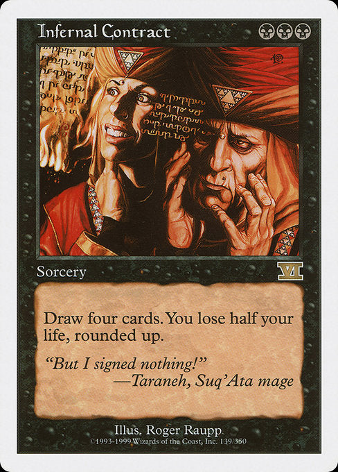 Infernal Contract [Classic Sixth Edition - 139]