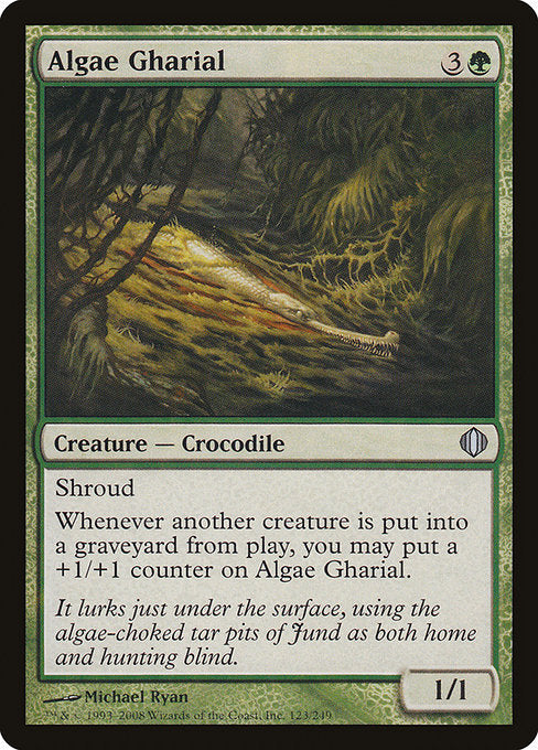 Algae Gharial [Shards of Alara - 123]