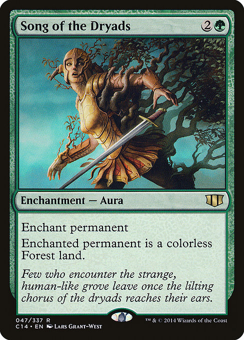 Song of the Dryads [Commander 2014 - 47]