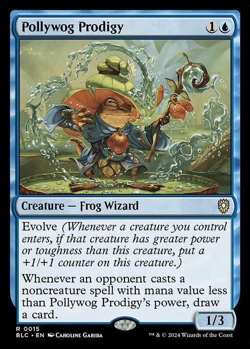 Pollywog Prodigy [Bloomburrow Commander - 15]
