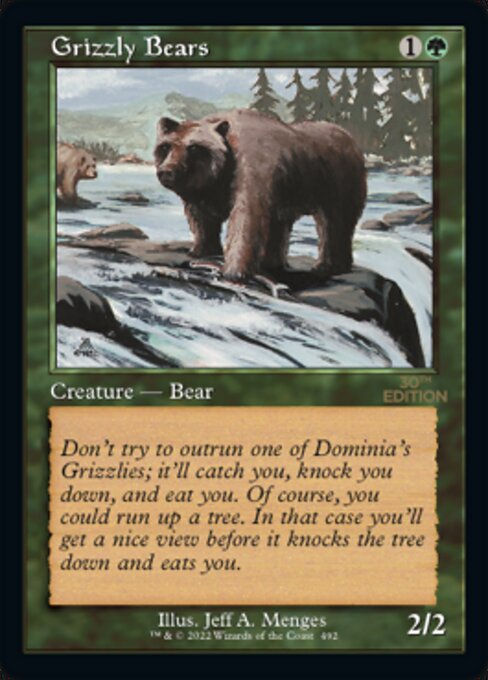 Grizzly Bears [30th Anniversary Edition - 492]