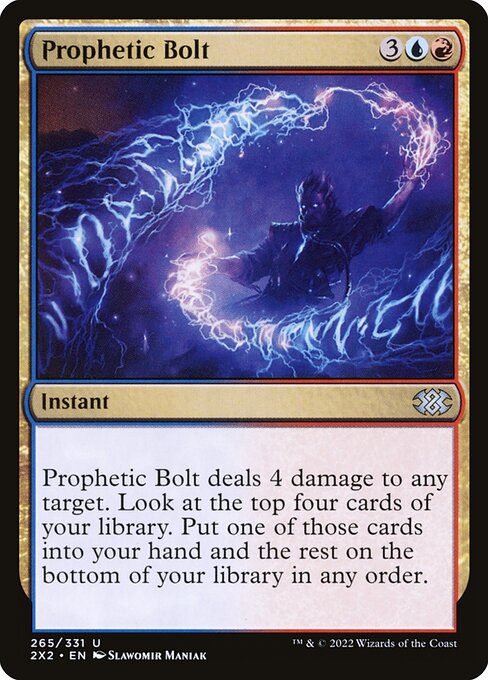 Prophetic Bolt [Double Masters 2022 - 265]