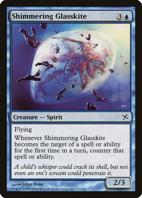 Shimmering Glasskite [Betrayers of Kamigawa - 51]