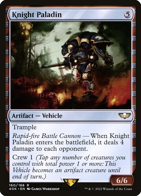Knight Paladin [Warhammer 40,000 Commander - 160]