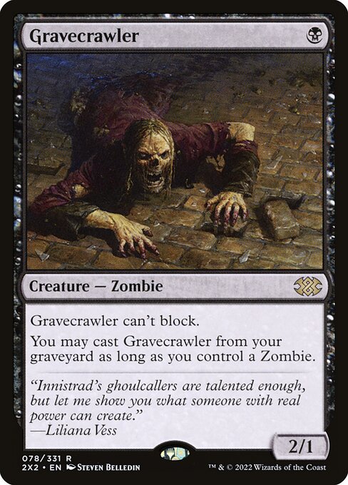 Gravecrawler [Double Masters 2022 - 78]
