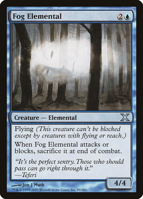 Fog Elemental [Tenth Edition - 85]