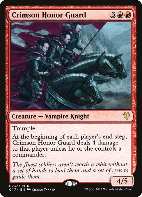Crimson Honor Guard [Commander 2017 - 23]