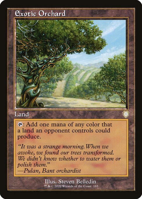 Exotic Orchard [The Brothers' War Commander - 185]