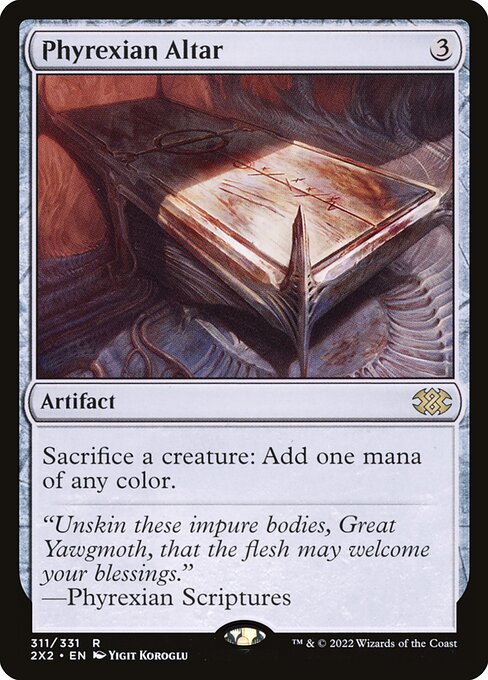 Phyrexian Altar [Double Masters 2022 - 311]