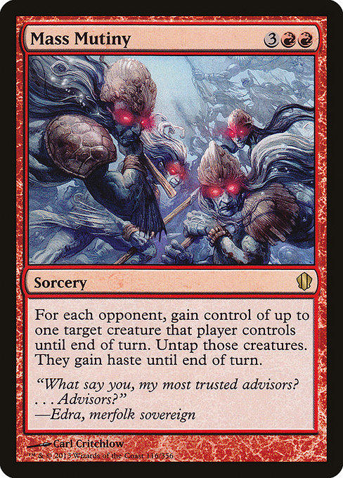 Mass Mutiny [Commander 2013 - 116]