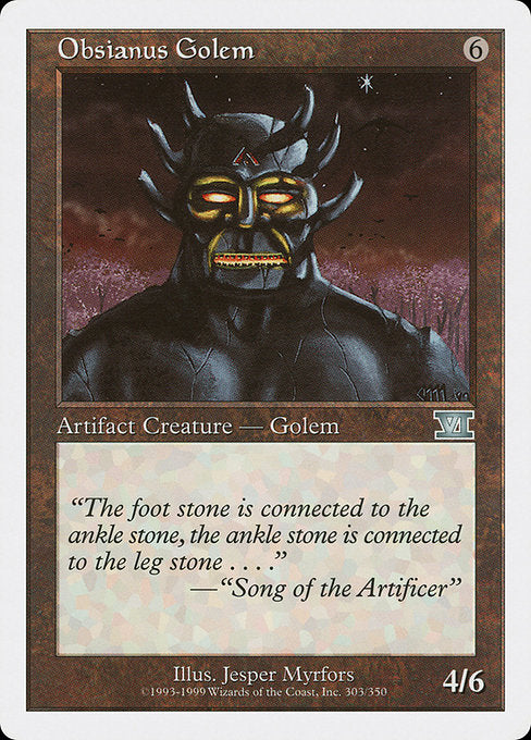 Obsianus Golem [Classic Sixth Edition - 303]