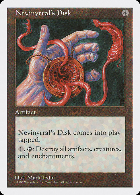 Nevinyrral's Disk [Fifth Edition - 391]
