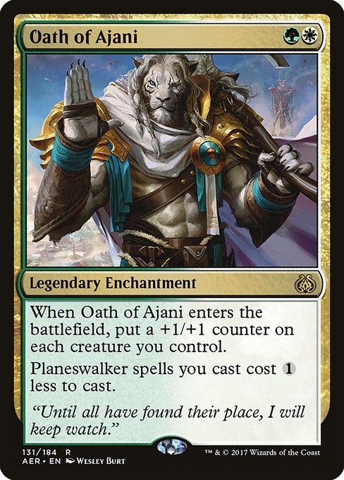 Oath of Ajani [Aether Revolt - 131]