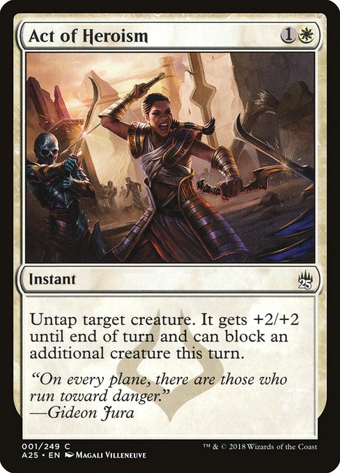 Act of Heroism [Masters 25 - 1]