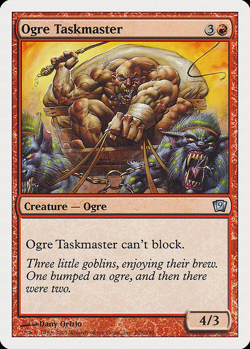 Ogre Taskmaster [Ninth Edition - 205]