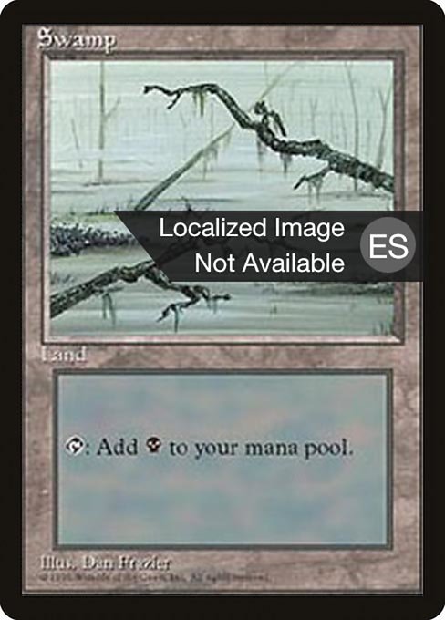 Swamp [Fourth Edition Foreign Black Border - 372]