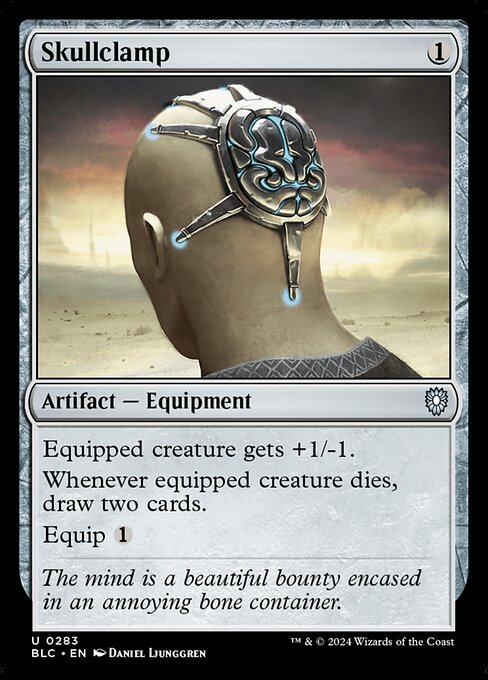 Skullclamp [Bloomburrow Commander - 283]