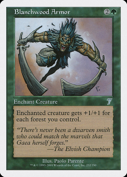 Blanchwood Armor [Seventh Edition - 232]