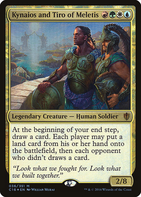 Kynaios and Tiro of Meletis [Commander 2016 - 36]