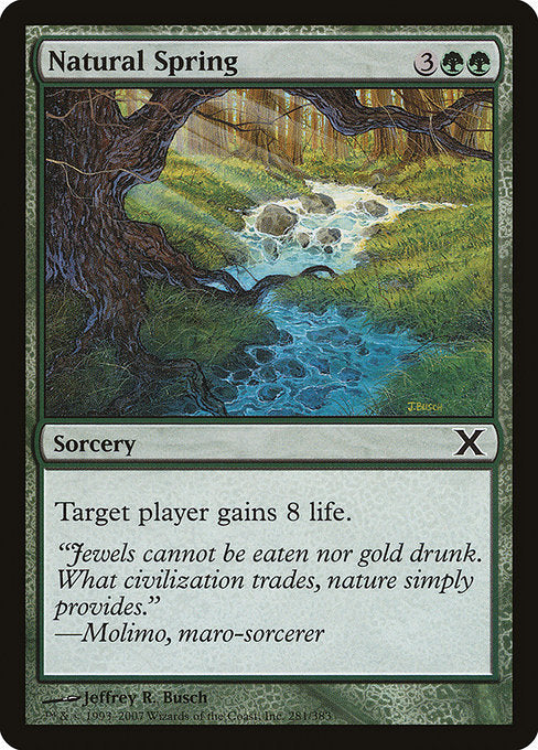 Natural Spring [Tenth Edition - 281]