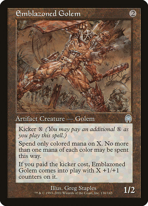 Emblazoned Golem [Apocalypse - 136]