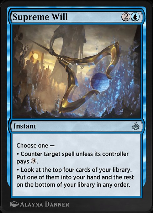 Supreme Will [Amonkhet Remastered - 83]