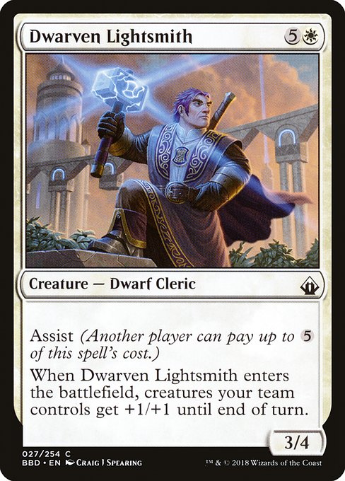 Dwarven Lightsmith [Battlebond - 27]