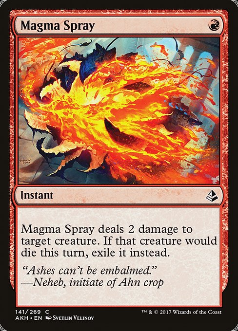Magma Spray [Amonkhet - 141]