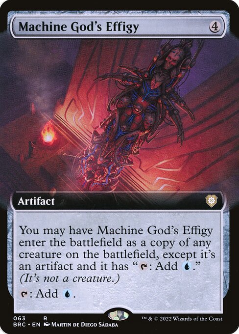 Machine God's Effigy [The Brothers' War Commander - 63]