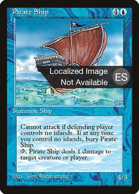 Pirate Ship [Fourth Edition Foreign Black Border - 91]