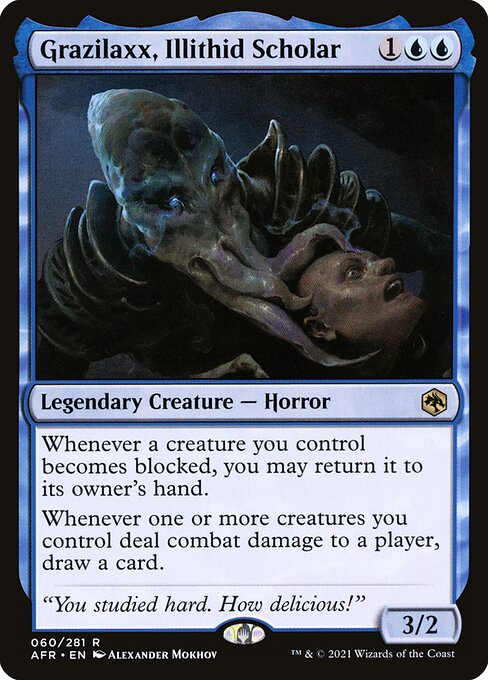 Grazilaxx, Illithid Scholar [Adventures in the Forgotten Realms - 60]
