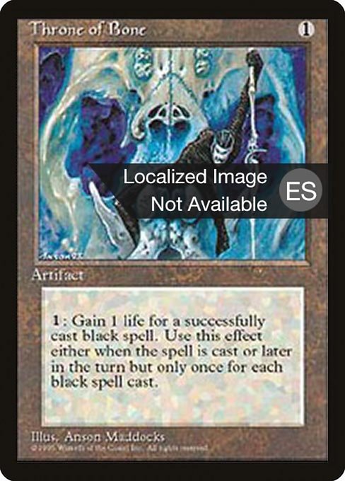 Throne of Bone [Fourth Edition Foreign Black Border - 353]