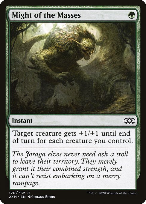 Might of the Masses [Double Masters - 176]