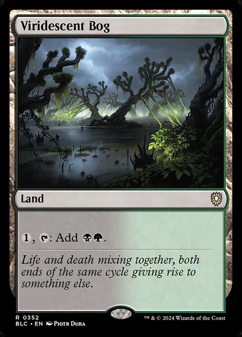 Viridescent Bog [Bloomburrow Commander - 352]