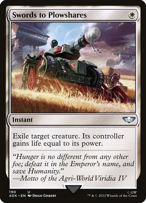 Swords to Plowshares [Warhammer 40,000 Commander - 190]