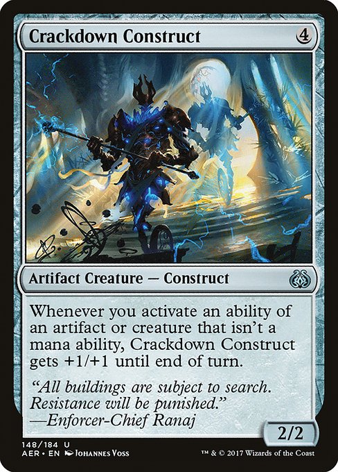 Crackdown Construct [Aether Revolt - 148]
