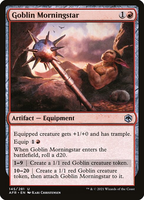 Goblin Morningstar [Adventures in the Forgotten Realms - 145]