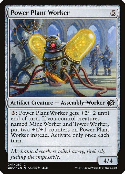 Power Plant Worker [The Brothers' War - 241]