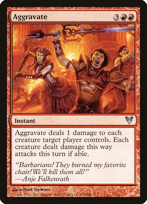 Aggravate [Avacyn Restored - 125]