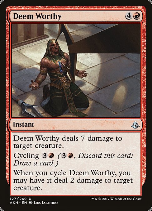 Deem Worthy [Amonkhet - 127]
