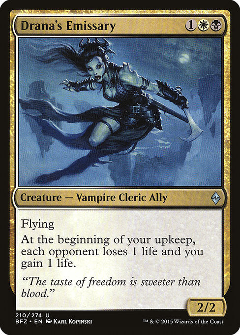 Drana's Emissary [Battle for Zendikar - 210]