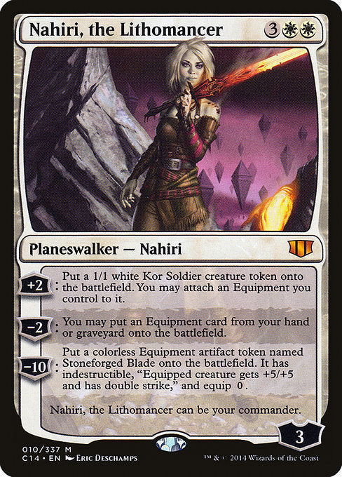 Nahiri, the Lithomancer [Commander 2014 - 10]