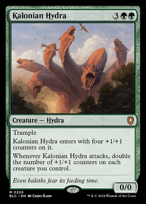 Kalonian Hydra [Bloomburrow Commander - 226]