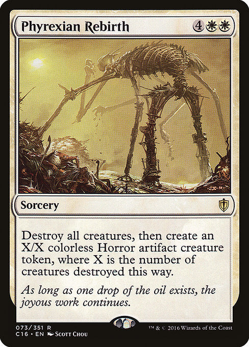 Phyrexian Rebirth [Commander 2016 - 73]