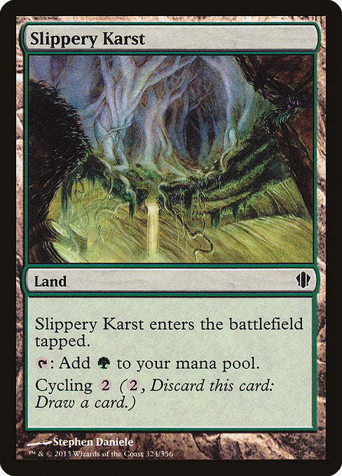 Slippery Karst [Commander 2013 - 324]