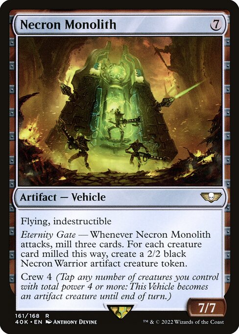 Necron Monolith [Warhammer 40,000 Commander - 161]