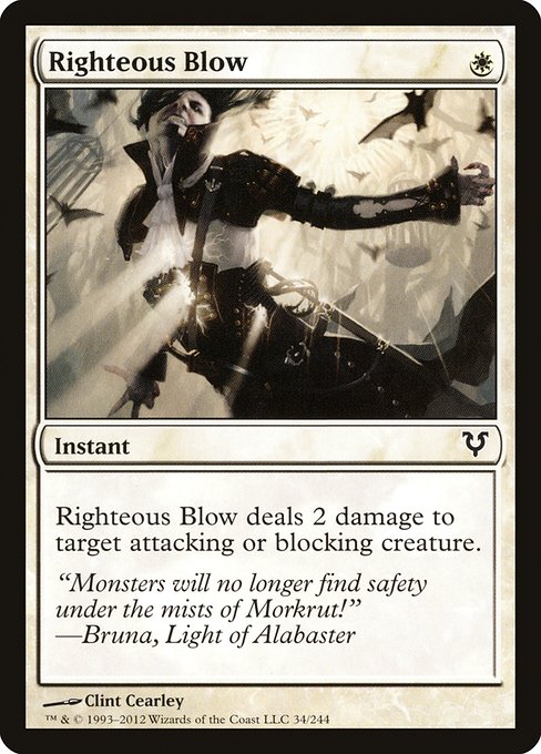 Righteous Blow [Avacyn Restored - 34]