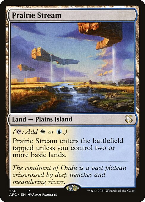 Prairie Stream [Forgotten Realms Commander - 256]