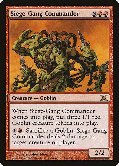 Siege-Gang Commander [Tenth Edition - 234]